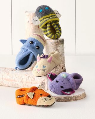 kids wool slippers