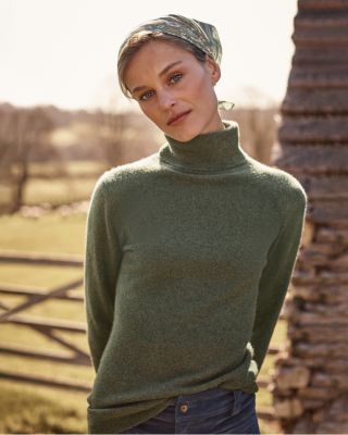 garnet hill cashmere turtleneck sweater