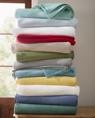 German Cotton Fleece Blanket or Throw