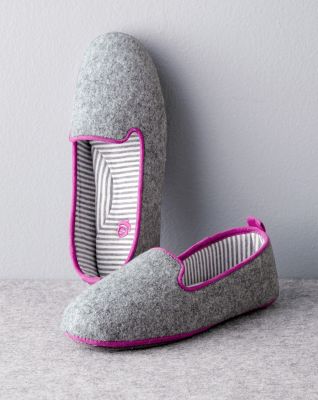 acorn wool slippers