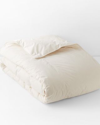 Garnet Hill Organic Cotton Down Baffled Box Comforter Garnet Hill