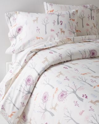 Enchanted Forest Flannel Duvet Cover Garnet Hill