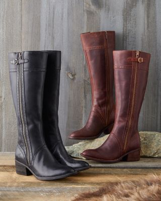 Børn Poly Tall Zip Boots | Garnet Hill