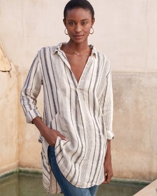トップス tope. cross strap tunic / gingham p.b tope. cross strap tunic / gingham p.b