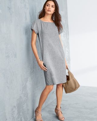 eileen fisher hemp dress