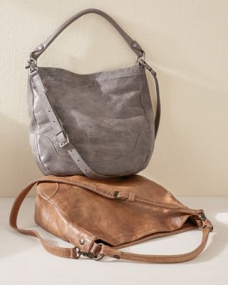 frye melissa hobo beige