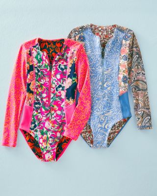 girls one piece rashguard