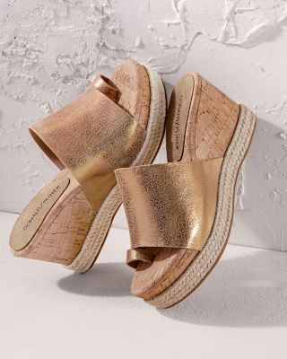 Donald Pliner Janet Wedge Sandals 