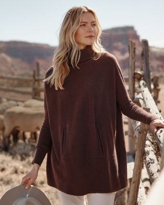 Oversized Turtleneck Sweater | Garnet Hill