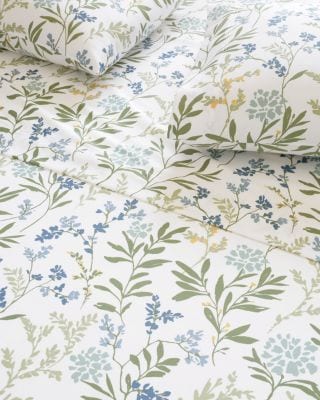 Adelle Wrinkle-Resistant Sateen Sheet Set | Garnet Hill