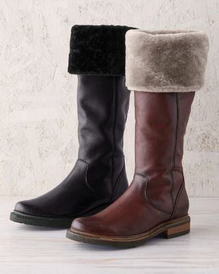 frye fleece lined boots