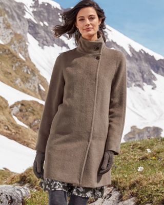 Cole haan alpaca car coat on sale