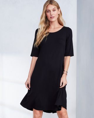 eileen fisher velvet dress