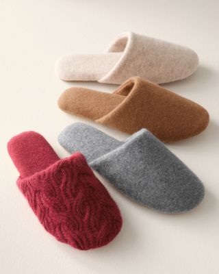 haflinger charisma flower slippers