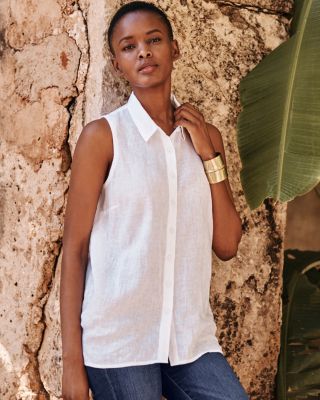 Easy Linen Shirt - White