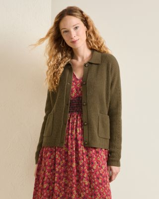 Ida Cashmere Cardigan Garnet Hill