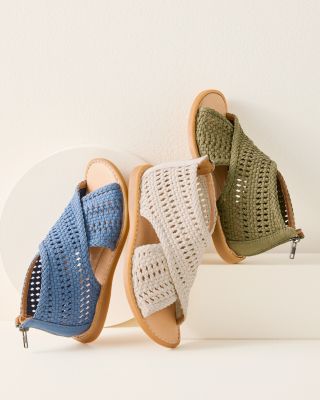 Børn Iwa Macramé Sandals | Garnet Hill