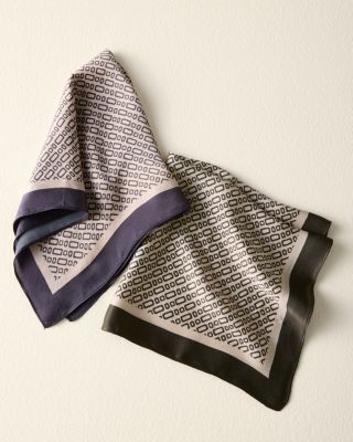 Elizabeth Gillett Silk Square Scarf | Garnet Hill
