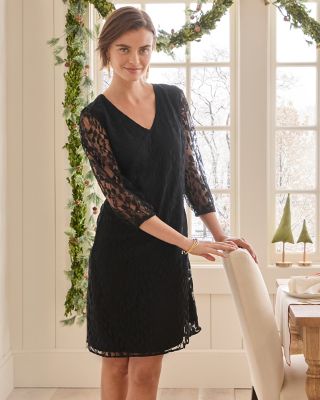 Garnet hill lace dress best sale