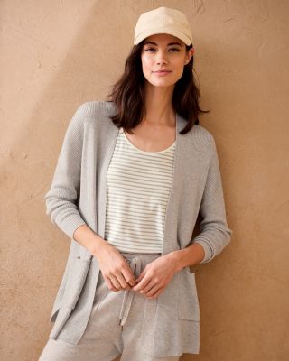 Quinn TENCEL™ & Merino Cardigan | Garnet Hill
