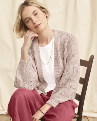 velvet neza cardigan