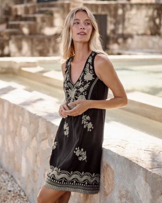 johnny was jolene embroidered mesh dress cleaning instructions Kaimarie Mesh Dress - Johnny Was main image 0