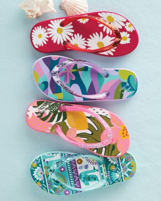 Rafters Ladies Tsunami Graphic Flip Flop Sandal, 70444R - Wilco Farm Stores