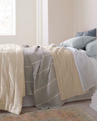 Eileen Fisher Washed Linen Bedding | Garnet Hill