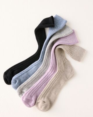 Leggings Cashmere Warm Ankle Length Wool Mix Wool Cashmere Gray 