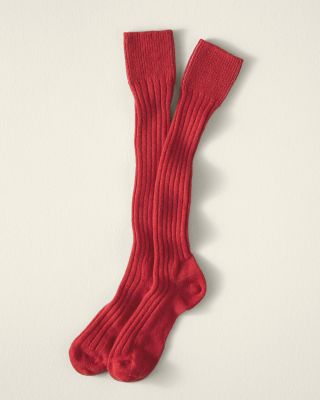 Cashmere KneeHigh Socks Hill