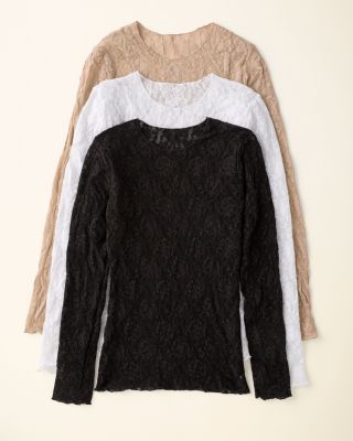 Hanky Panky Lace Long-Sleeve Pullover