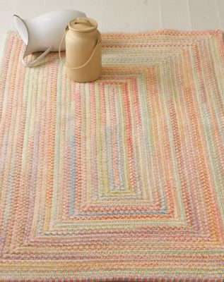 Concentric Cutting Garden Chenille Rug