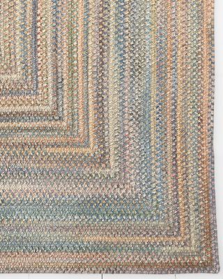 Concentric Cutting Garden Chenille Rug