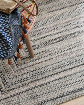 Concentric Cutting Garden Chenille Rug