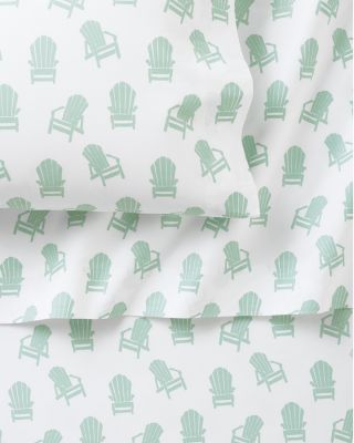 MiniPrint Percale Sheet Set Hill