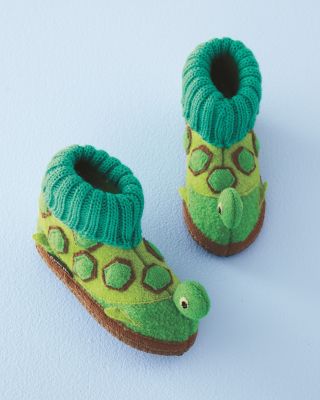 Baby boiled 2024 wool slippers