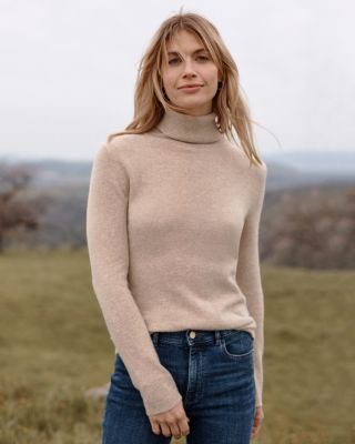 Garnet hill cashmere turtleneck hotsell