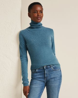 Essential Cashmere Turtleneck Sweater Garnet Hill