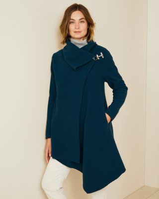 Asymmetrical coat hot sale