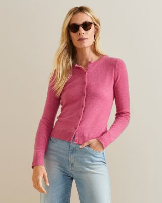 Retro Pink Cardigan