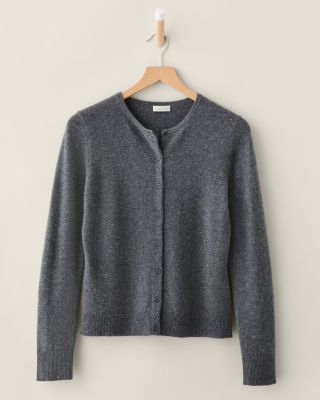 Garnet hill cashmere retro cardigan best sale