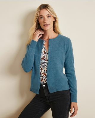 Essential Cashmere Retro Cardigan Garnet Hill