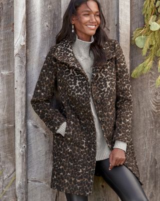 Next leopard cheap print coat