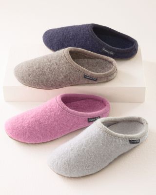 how to wash haflinger slippers