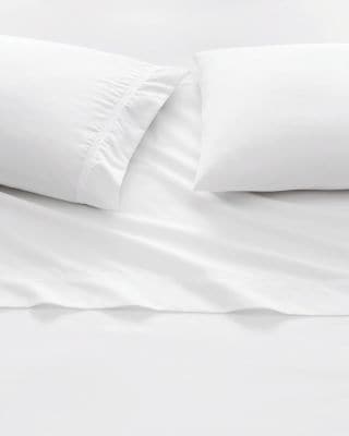 Garnet Hill Scallop Embroidered Percale | Garnet Hill