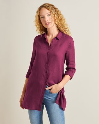 Easy Linen Tunic | Garnet Hill