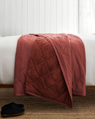 Plush Loft Blanket or Throw Garnet Hill