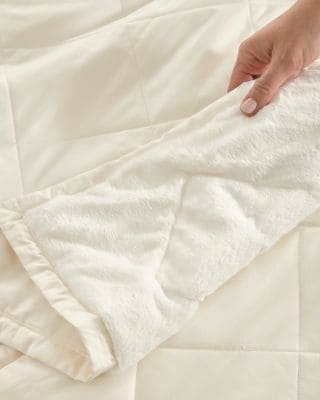 Garnet Hill Plush-Loft Blanket - Thumbnail 5