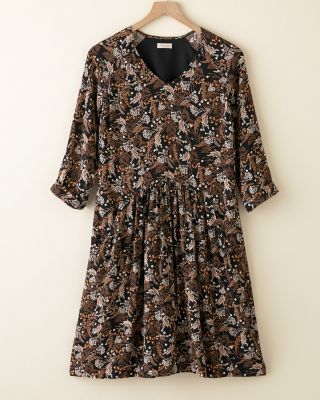 garnet hill bohemian pocket dress