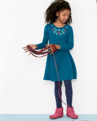 Sweet Stitches Knit Dress Girls Garnet Hill